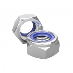 Tuerca autoblocante M12