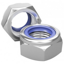 Tuerca autoblocante M3 zinc