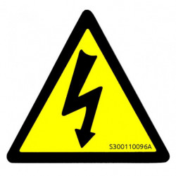 Voltage danger label