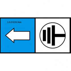 Pegatina toma de tierra